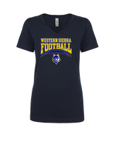 Western Sierra Collegiate Academy Football Football - Womens Vneck