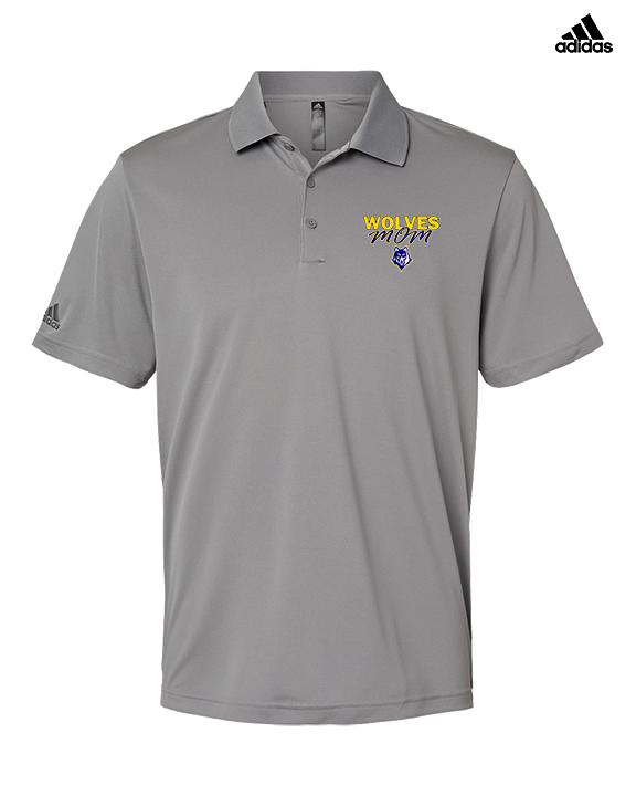 Western Sierra Collegiate Academy Football Mom - Mens Adidas Polo