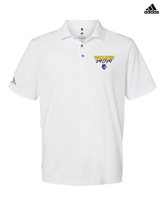 Western Sierra Collegiate Academy Football Mom - Mens Adidas Polo