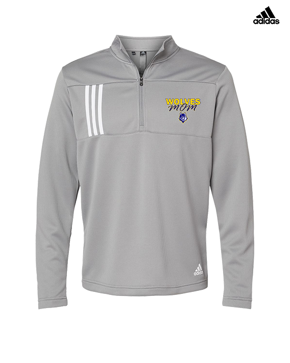 Western Sierra Collegiate Academy Football Mom - Mens Adidas Quarter Zip