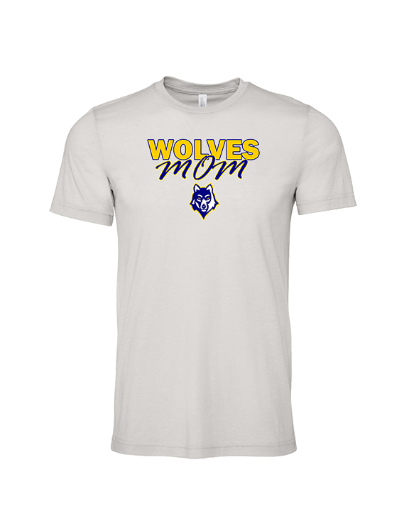 Western Sierra Collegiate Academy Football Mom - Tri-Blend Shirt