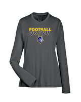 Western Sierra Collegiate Academy Football Mom 2 - Womens Performance Longsleeve
