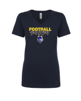 Western Sierra Collegiate Academy Football Mom 2 - Womens Vneck