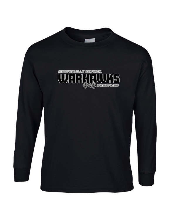 Westerville Central HS Wrestling Bold - Mens Basic Cotton Long Sleeve