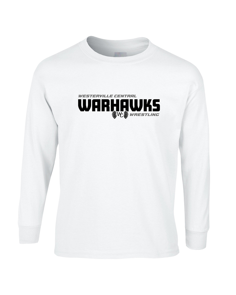 Westerville Central HS Wrestling Bold - Mens Basic Cotton Long Sleeve
