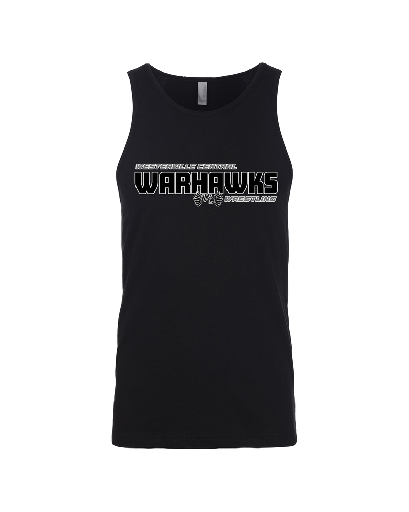 Westerville Central HS Wrestling Bold - Mens Tank Top