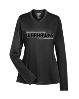 Westerville Central HS Wrestling Bold - Womens Performance Long Sleeve