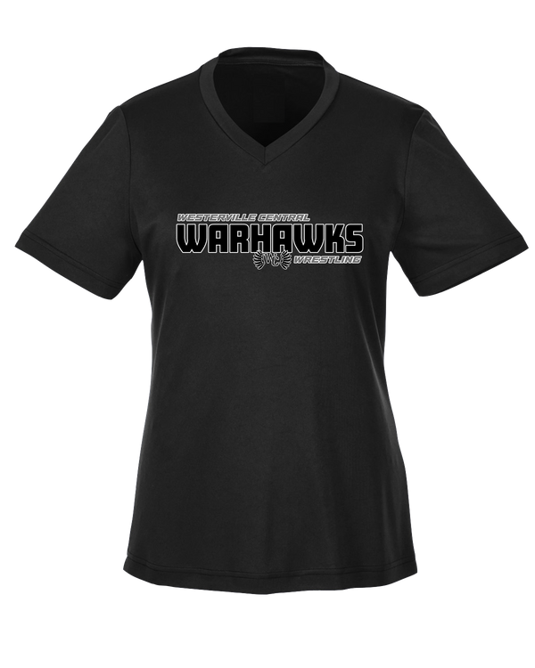 Westerville Central HS Wrestling Bold - Womens Performance Shirt