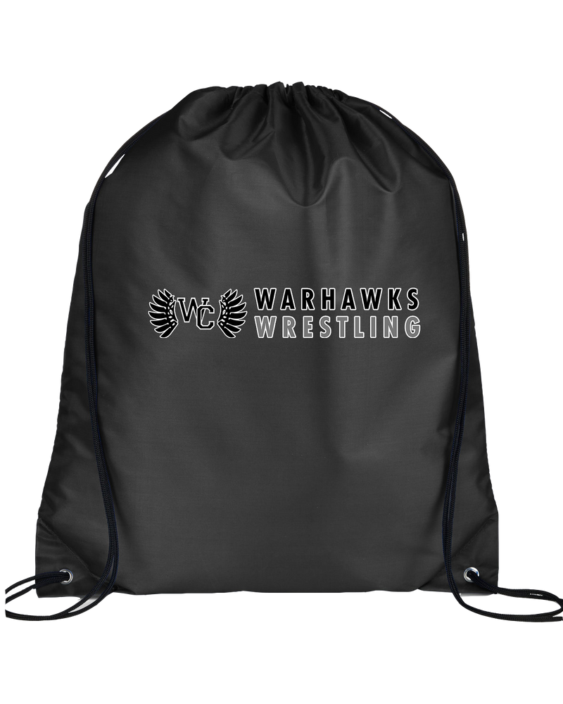 Westerville Central HS Wrestling Basic - Drawstring Bag