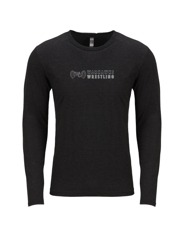 Westerville Central HS Wrestling Basic - Tri Blend Long Sleeve