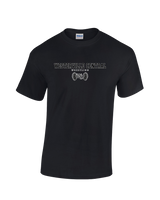 Westerville Central HS Wrestling Block - Cotton T-Shirt