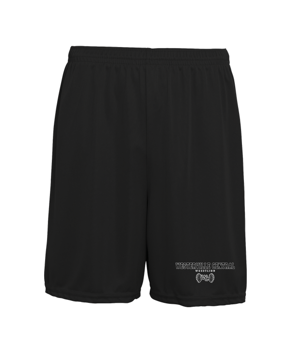 Westerville Central HS Wrestling Block - 7 inch Training Shorts