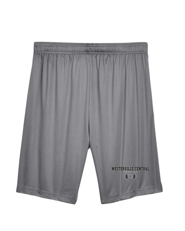 Westerville Central HS Wrestling Block - Training Short With Pocket