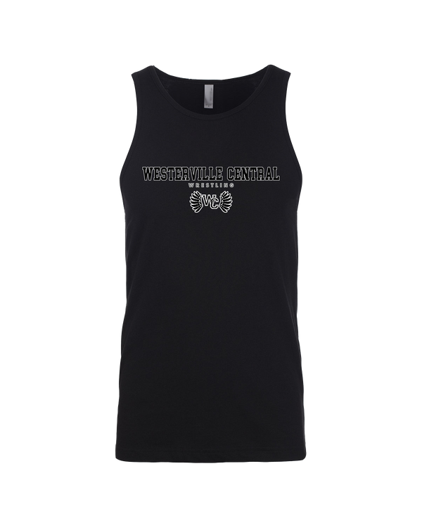 Westerville Central HS Wrestling Block - Mens Tank Top