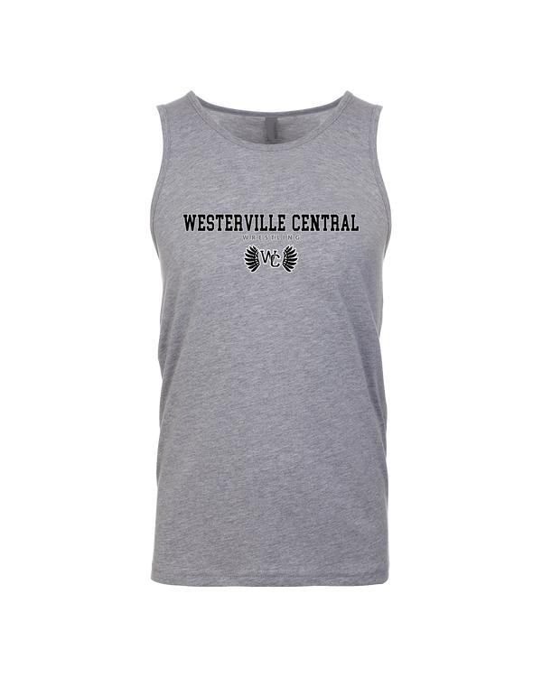 Westerville Central HS Wrestling Block - Mens Tank Top