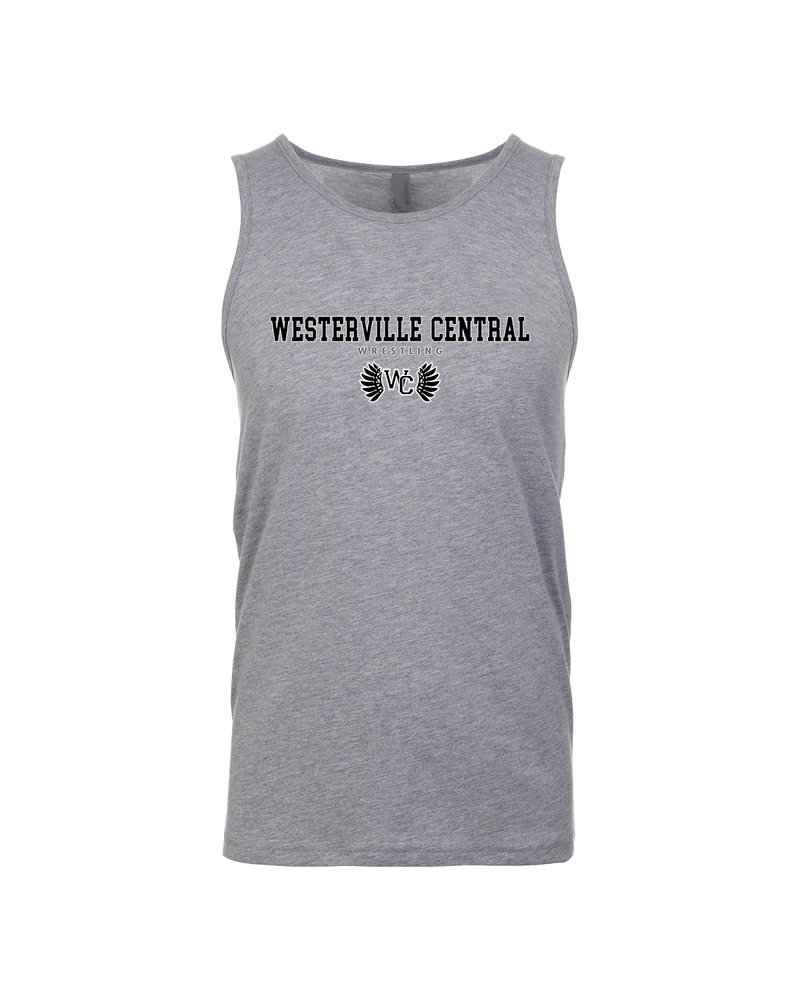 Westerville Central HS Wrestling Block - Mens Tank Top