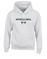 Westerville Central HS Wrestling Block - Cotton Hoodie