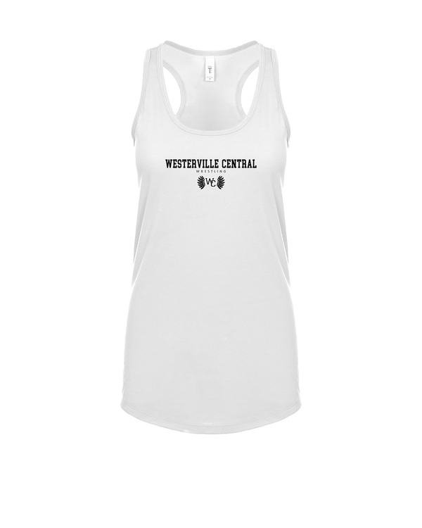 Westerville Central HS Wrestling Block - Womens Tank Top