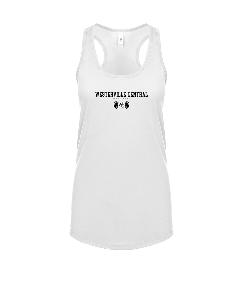 Westerville Central HS Wrestling Block - Womens Tank Top