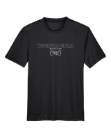 Westerville Central HS Wrestling Block - Youth Performance T-Shirt