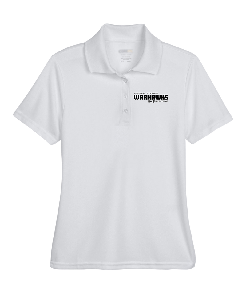 Westerville Central HS Wrestling Bold - Womens Polo