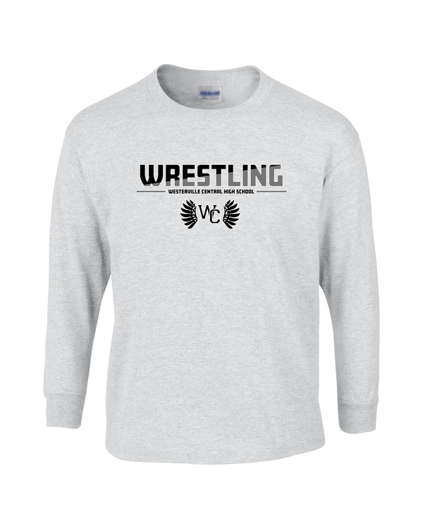 Westerville Central HS Wrestling Cut - Mens Basic Cotton Long Sleeve
