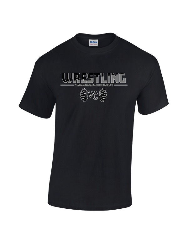 Westerville Central HS Wrestling Cut - Cotton T-Shirt