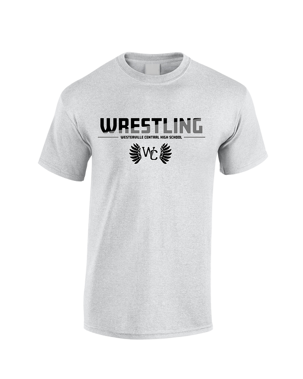 Westerville Central HS Wrestling Cut - Cotton T-Shirt
