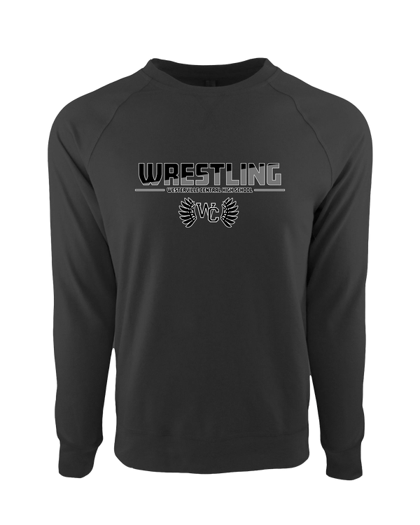 Westerville Central HS Wrestling Cut - Crewneck Sweatshirt