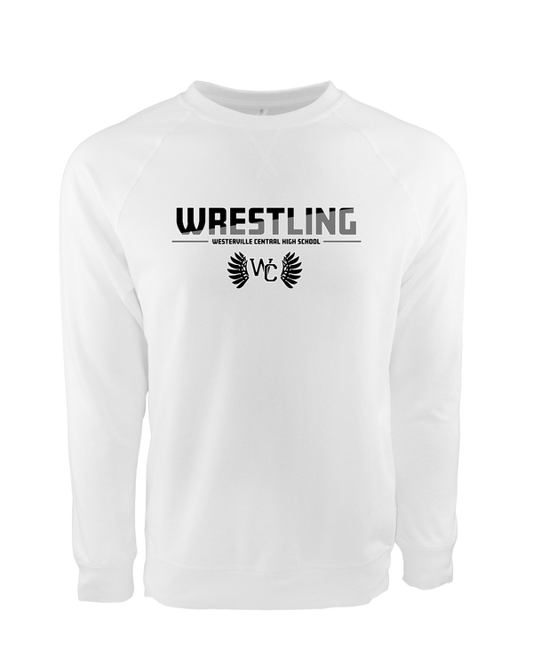 Westerville Central HS Wrestling Cut - Crewneck Sweatshirt