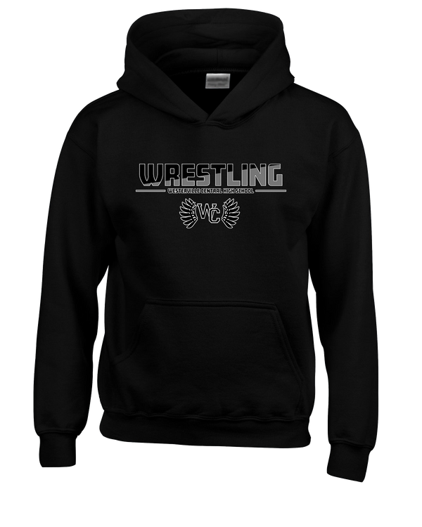 Westerville Central HS Wrestling Cut - Cotton Hoodie