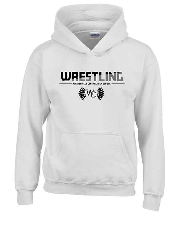 Westerville Central HS Wrestling Cut - Cotton Hoodie