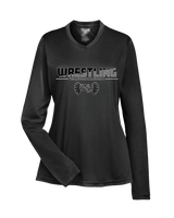 Westerville Central HS Wrestling Cut - Womens Performance Long Sleeve