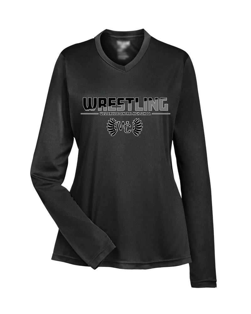 Westerville Central HS Wrestling Cut - Womens Performance Long Sleeve