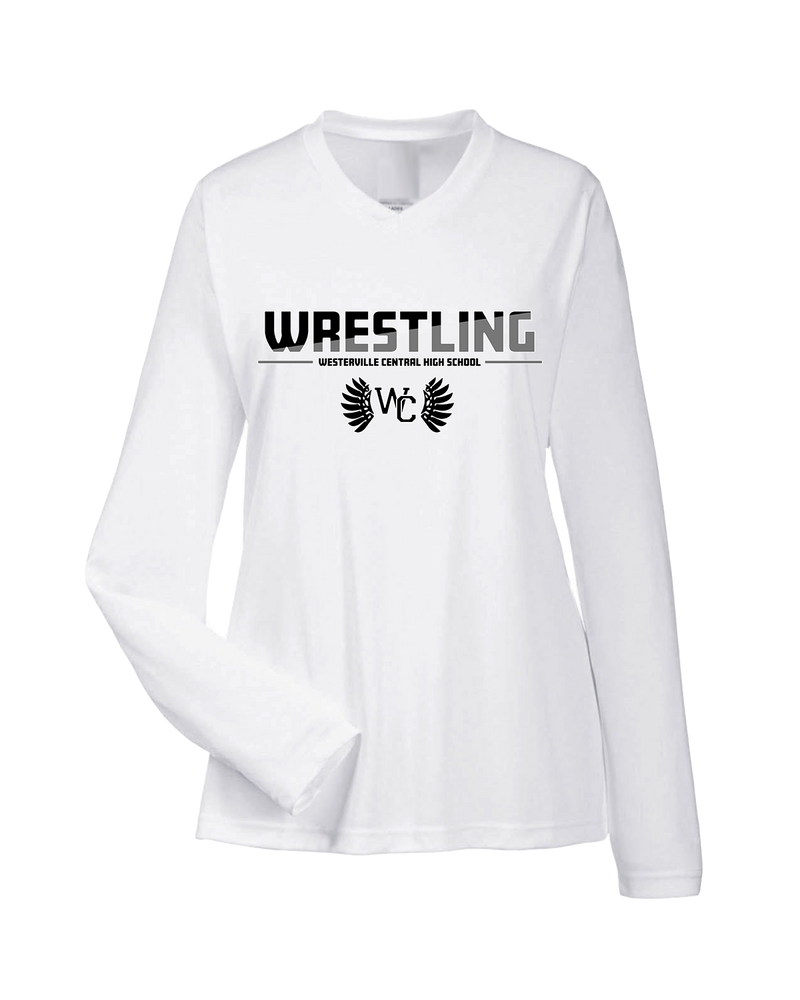 Westerville Central HS Wrestling Cut - Womens Performance Long Sleeve