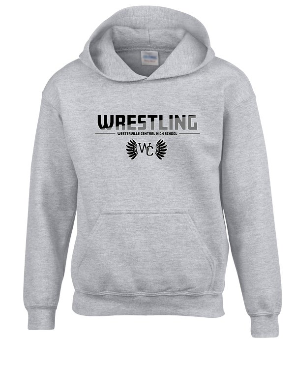 Westerville Central HS Wrestling Cut - Youth Hoodie