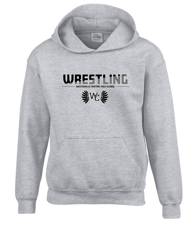 Westerville Central HS Wrestling Cut - Youth Hoodie