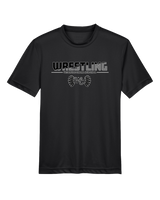 Westerville Central HS Wrestling Cut - Youth Performance T-Shirt