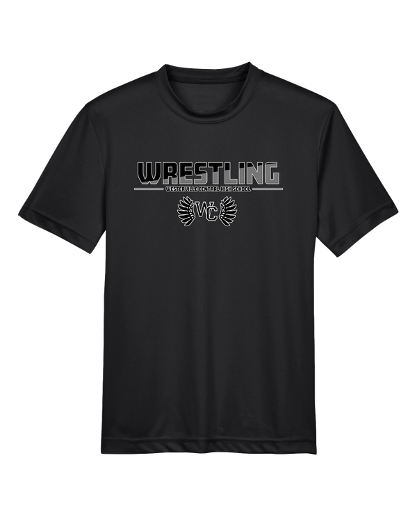 Westerville Central HS Wrestling Cut - Youth Performance T-Shirt