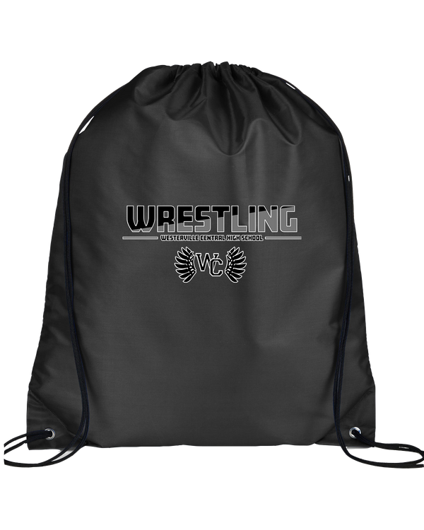 Westerville Central HS Wrestling Cut - Drawstring Bag