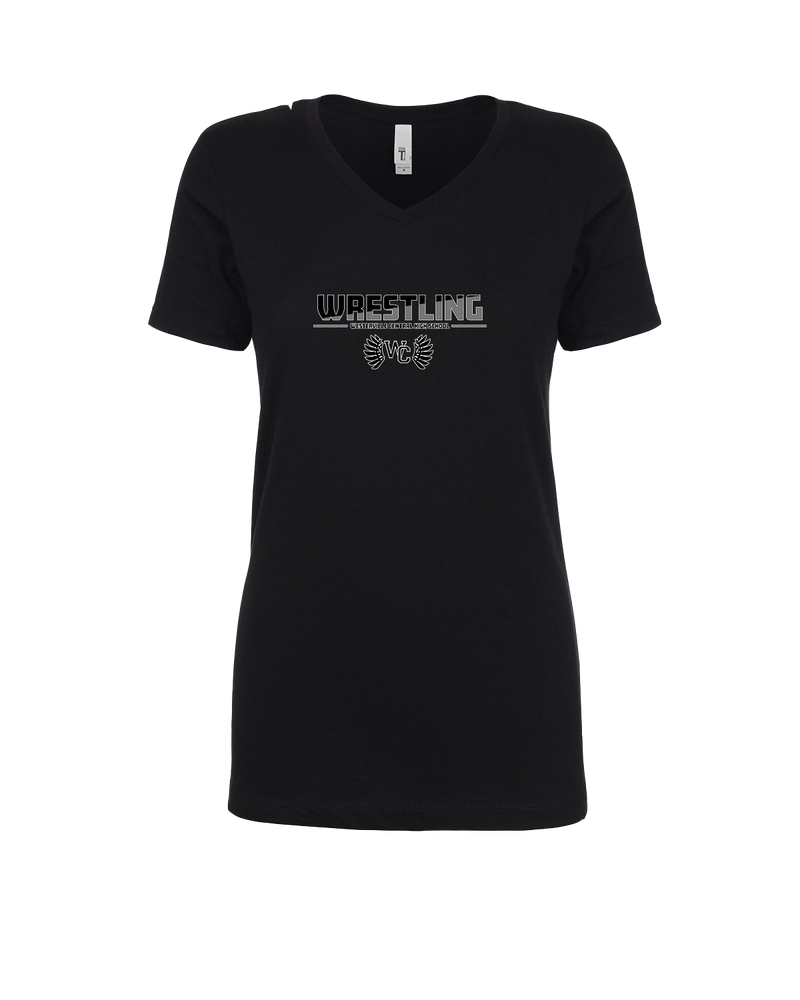 Westerville Central HS Wrestling Cut - Womens V-Neck