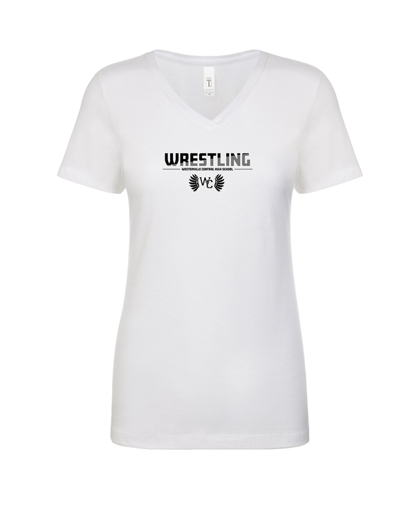 Westerville Central HS Wrestling Cut - Womens V-Neck