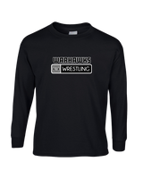 Westerville Central HS Wrestling Pennant - Mens Basic Cotton Long Sleeve