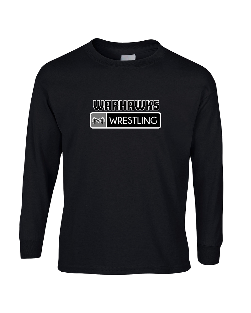 Westerville Central HS Wrestling Pennant - Mens Basic Cotton Long Sleeve
