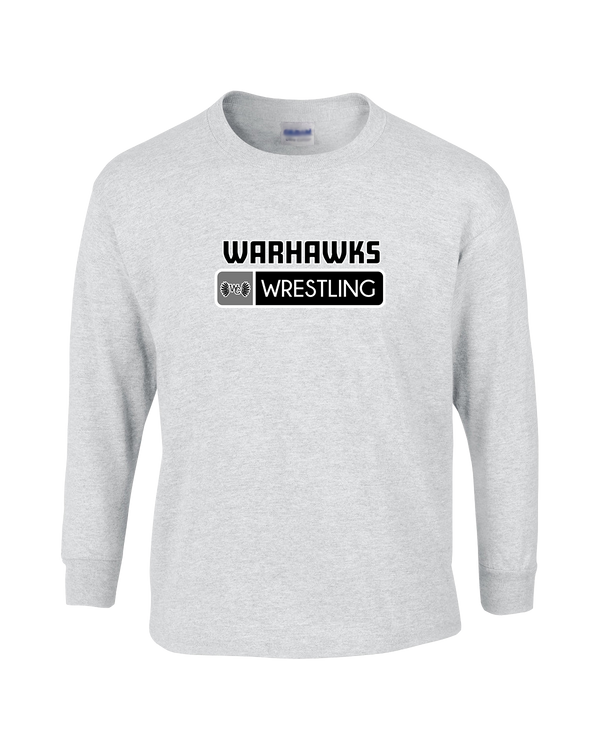 Westerville Central HS Wrestling Pennant - Mens Basic Cotton Long Sleeve