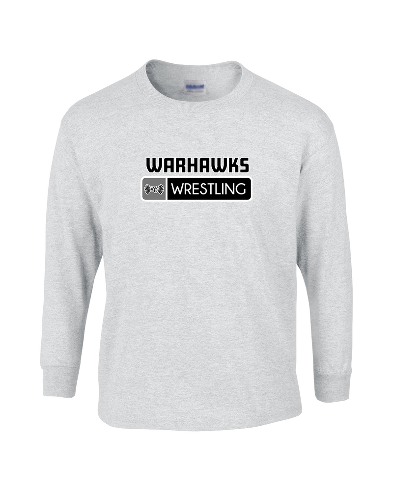 Westerville Central HS Wrestling Pennant - Mens Basic Cotton Long Sleeve
