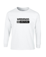 Westerville Central HS Wrestling Pennant - Mens Basic Cotton Long Sleeve