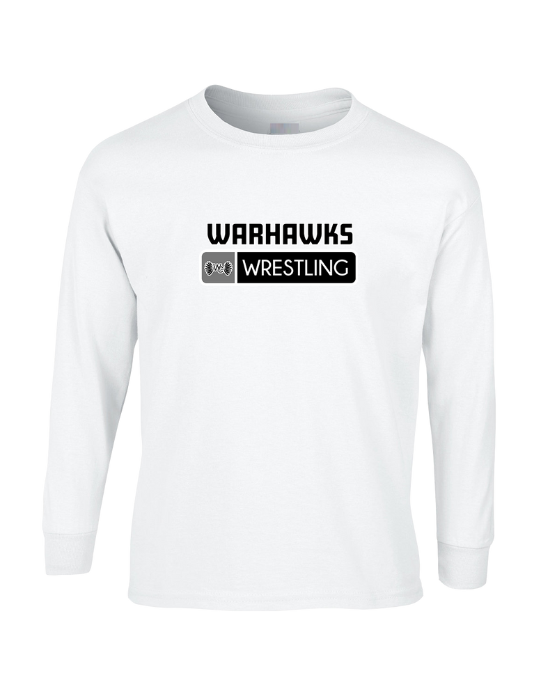 Westerville Central HS Wrestling Pennant - Mens Basic Cotton Long Sleeve