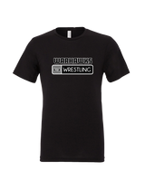 Westerville Central HS Wrestling Pennant - Mens Tri Blend Shirt