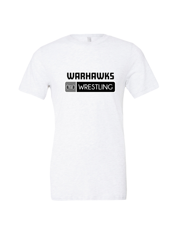 Westerville Central HS Wrestling Pennant - Mens Tri Blend Shirt